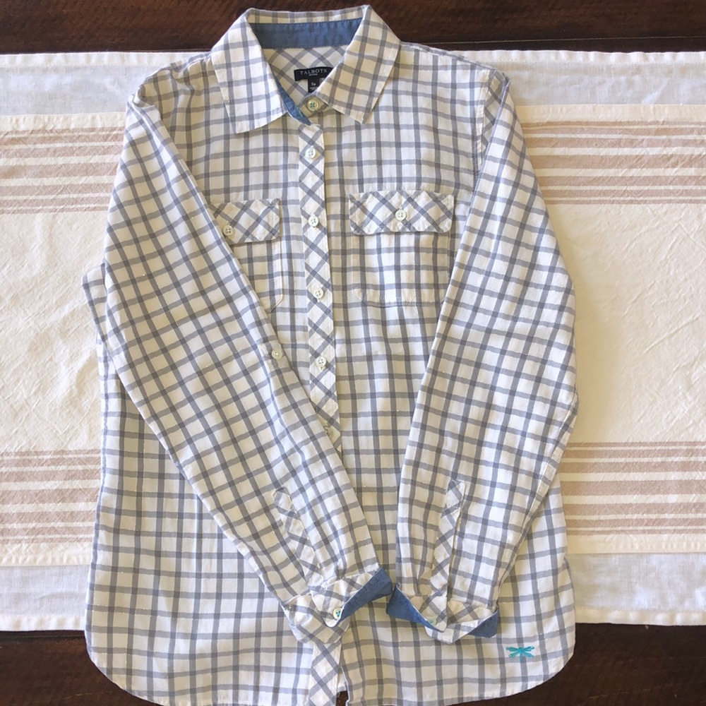 Talbots Blouse!  Sp - fantastic condition!